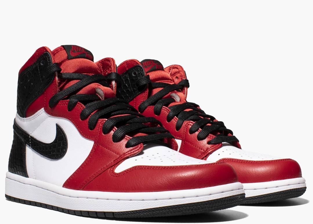 Jordan 1 High Satin Snake