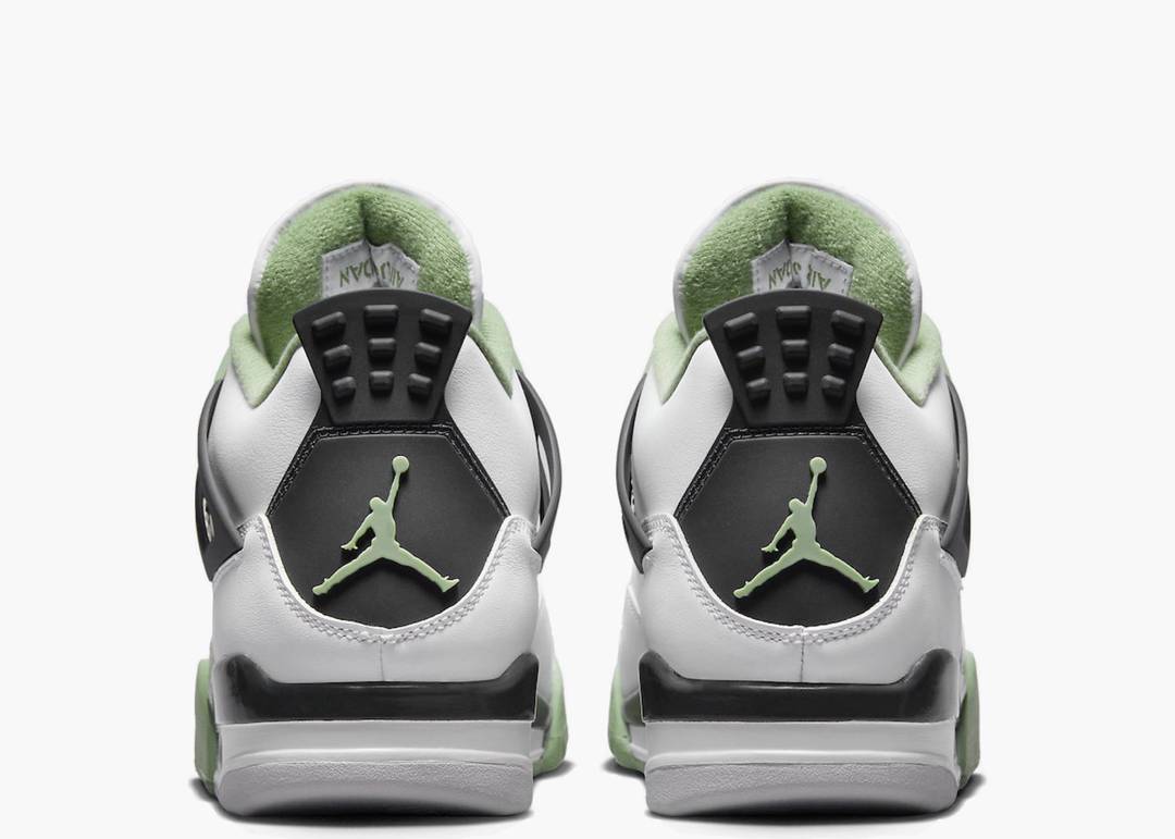 Jordan 4 Retro Oil Green Seafoam 