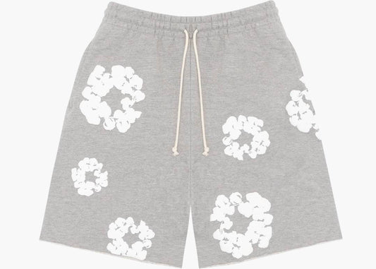 Denim Tears The Cotton Wreath Shorts Grey