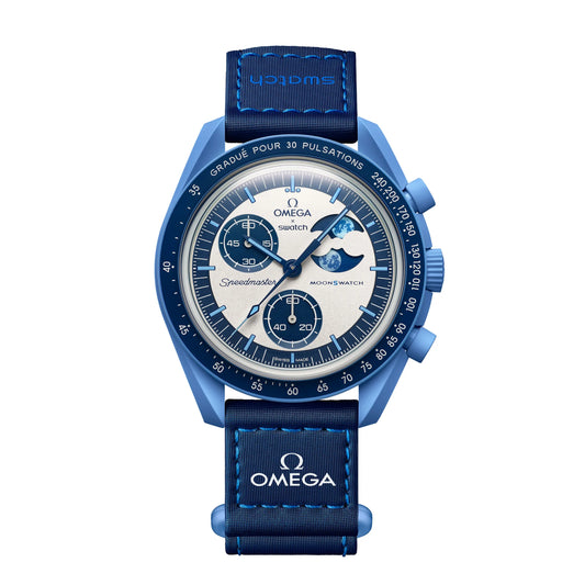 Swatch x Omega Bioceramic Moonswatch Mission to The Super Blue Moonphase