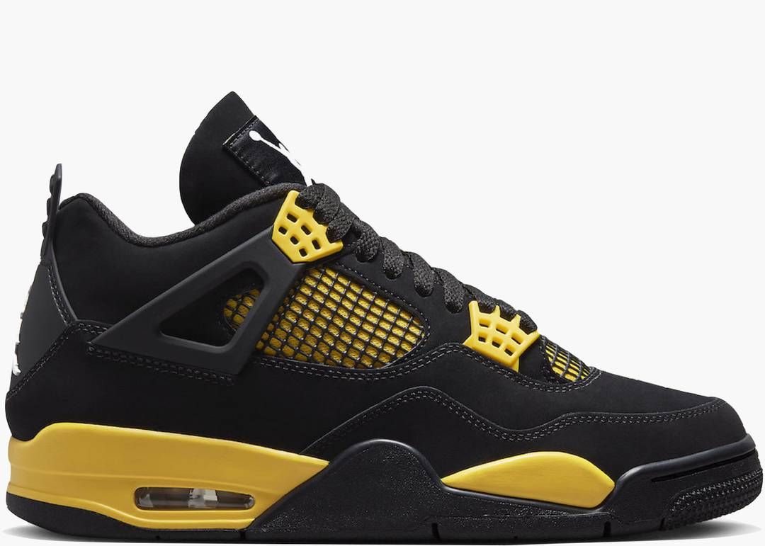 Jordan 4 Retro Thunder Yellow