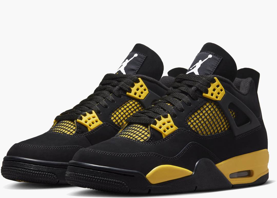 Jordan 4 Retro Thunder Yellow