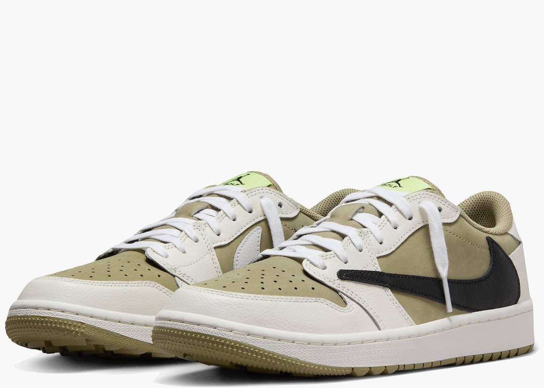 Jordan 1 Retro Low Golf Travis Scott Neutral Olive