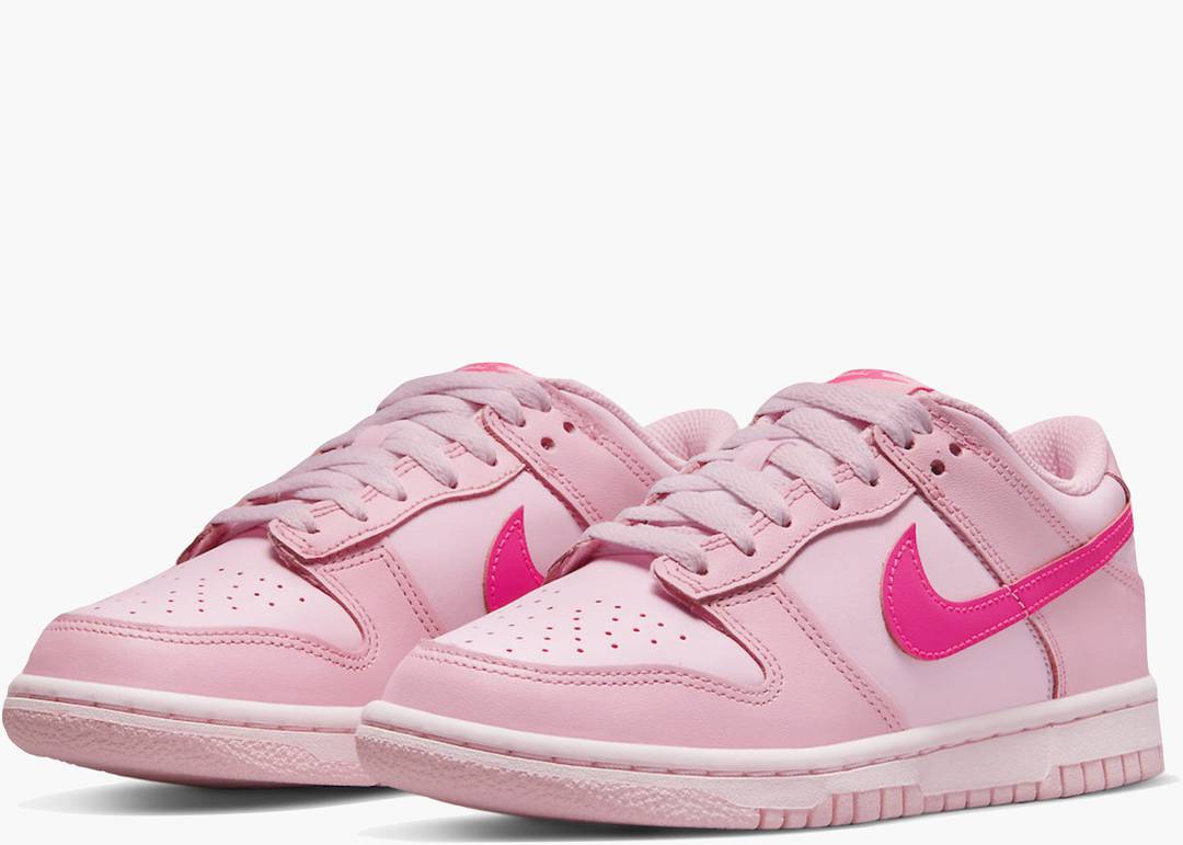 Dunk Low Triple Pink GS